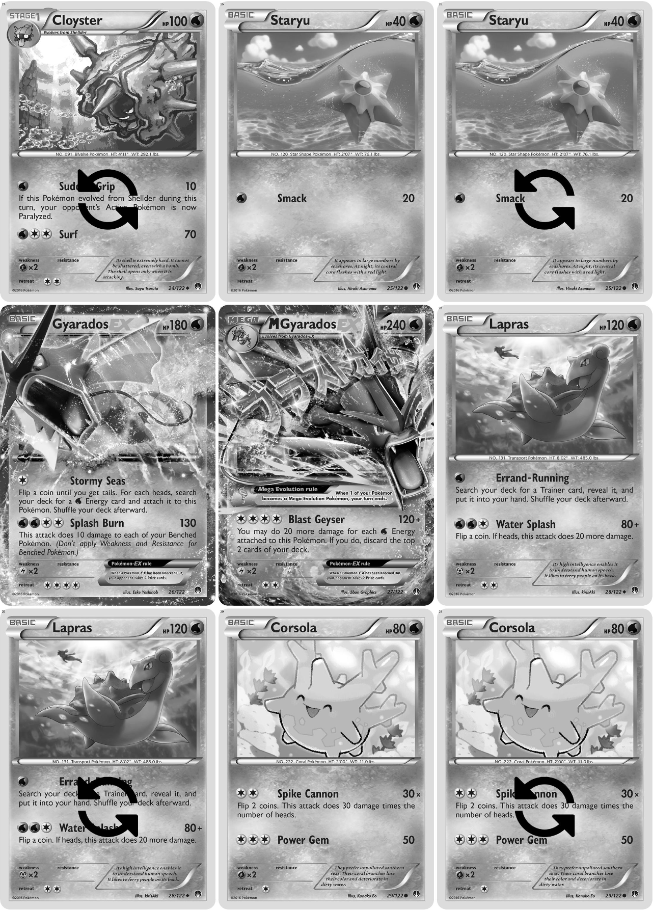 XY: BREAKpoint Printable Master and Complete Set Binder Placeholders + Checklist (Digital Download)