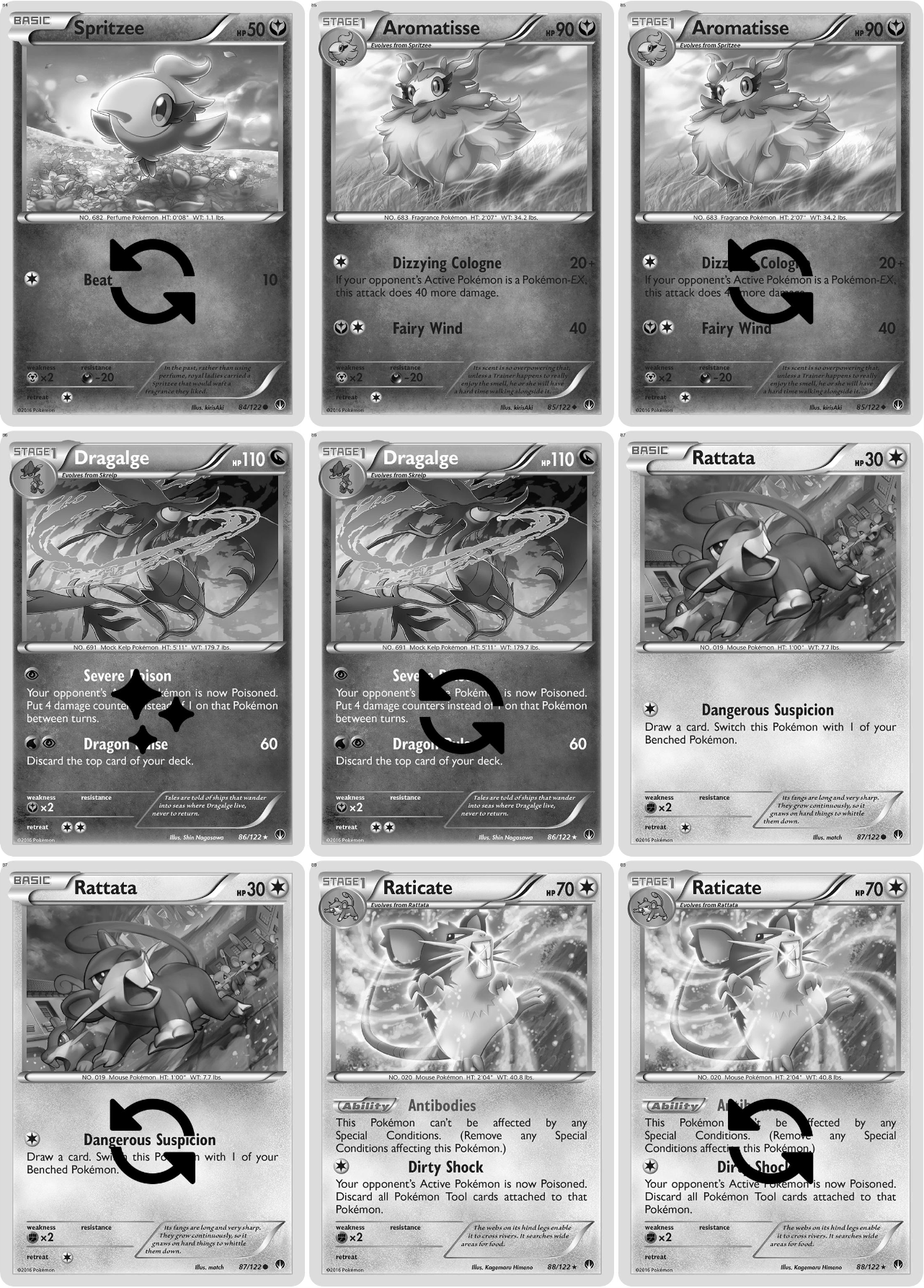 XY: BREAKpoint Printable Master and Complete Set Binder Placeholders + Checklist (Digital Download)