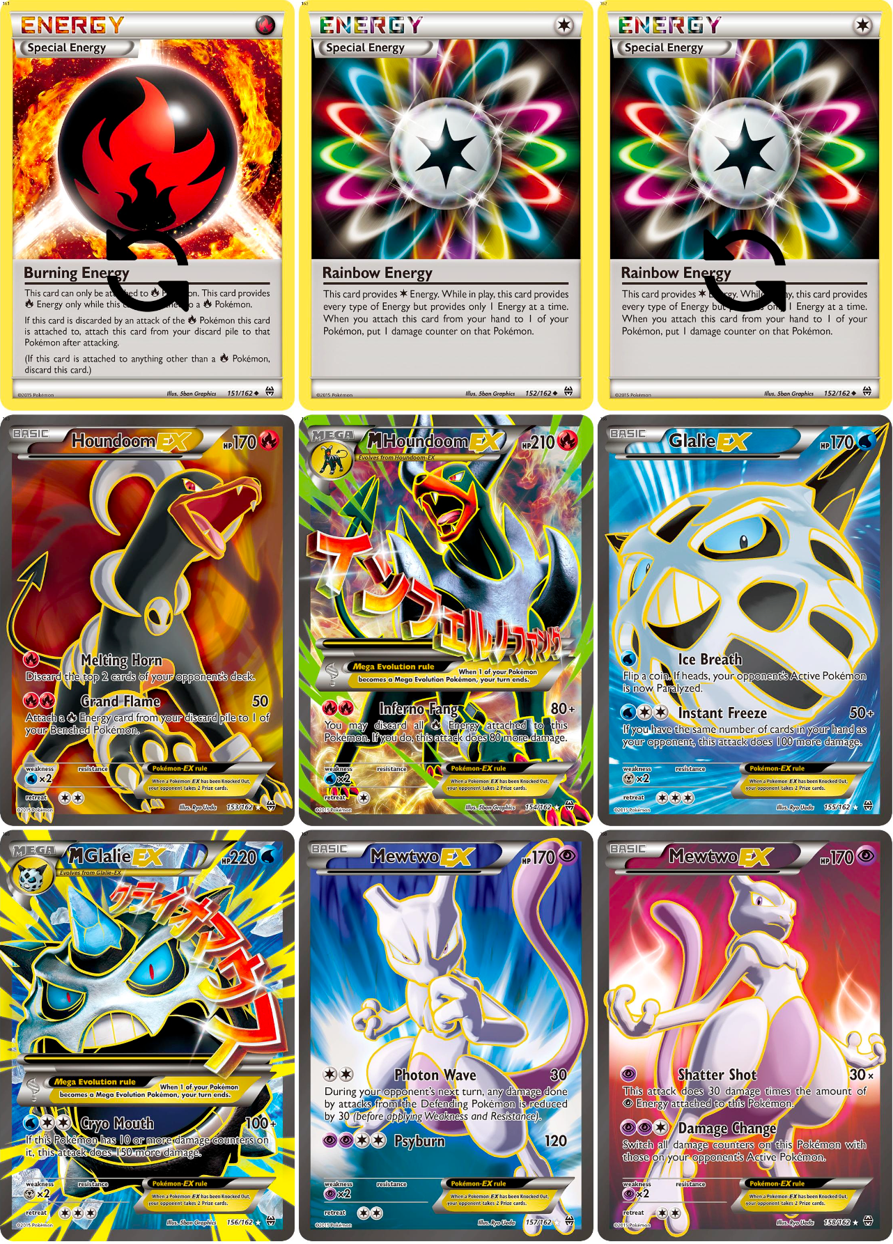 XY: BREAKthrough Printable Master and Complete Set Binder Placeholders + Checklist (Digital Download)