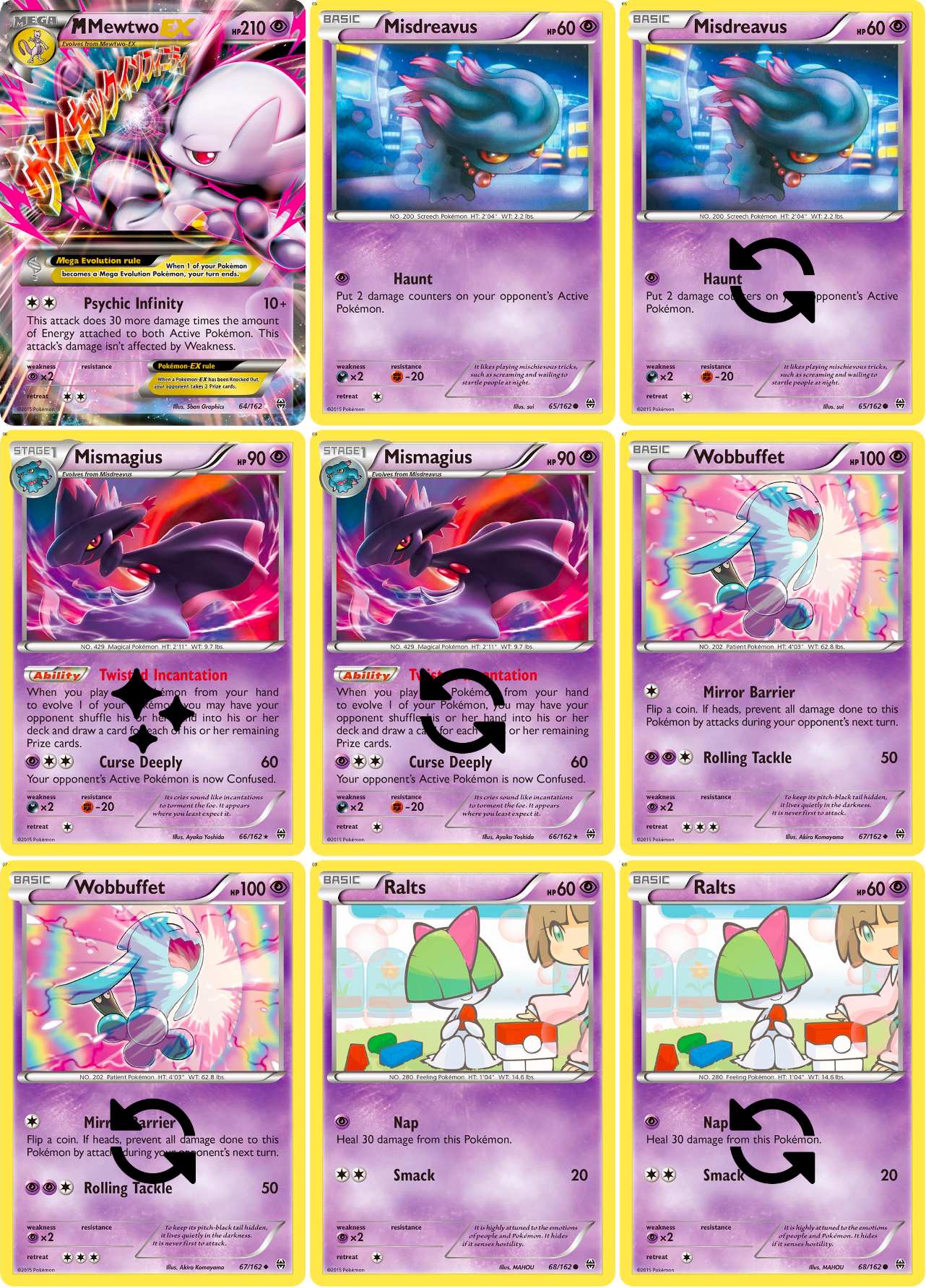 XY: BREAKthrough Printable Master and Complete Set Binder Placeholders + Checklist (Digital Download)