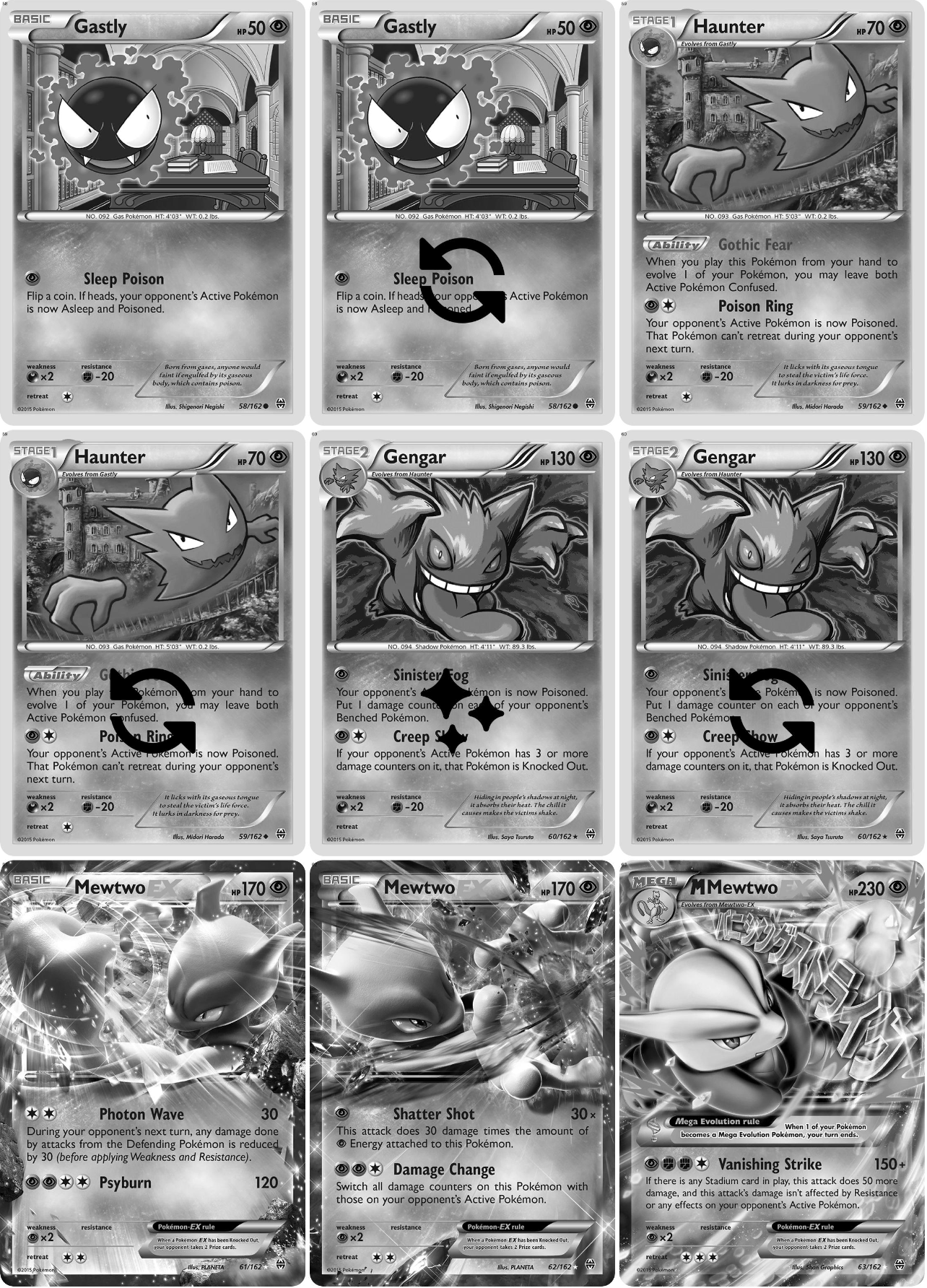 XY: BREAKthrough Printable Master and Complete Set Binder Placeholders + Checklist (Digital Download)