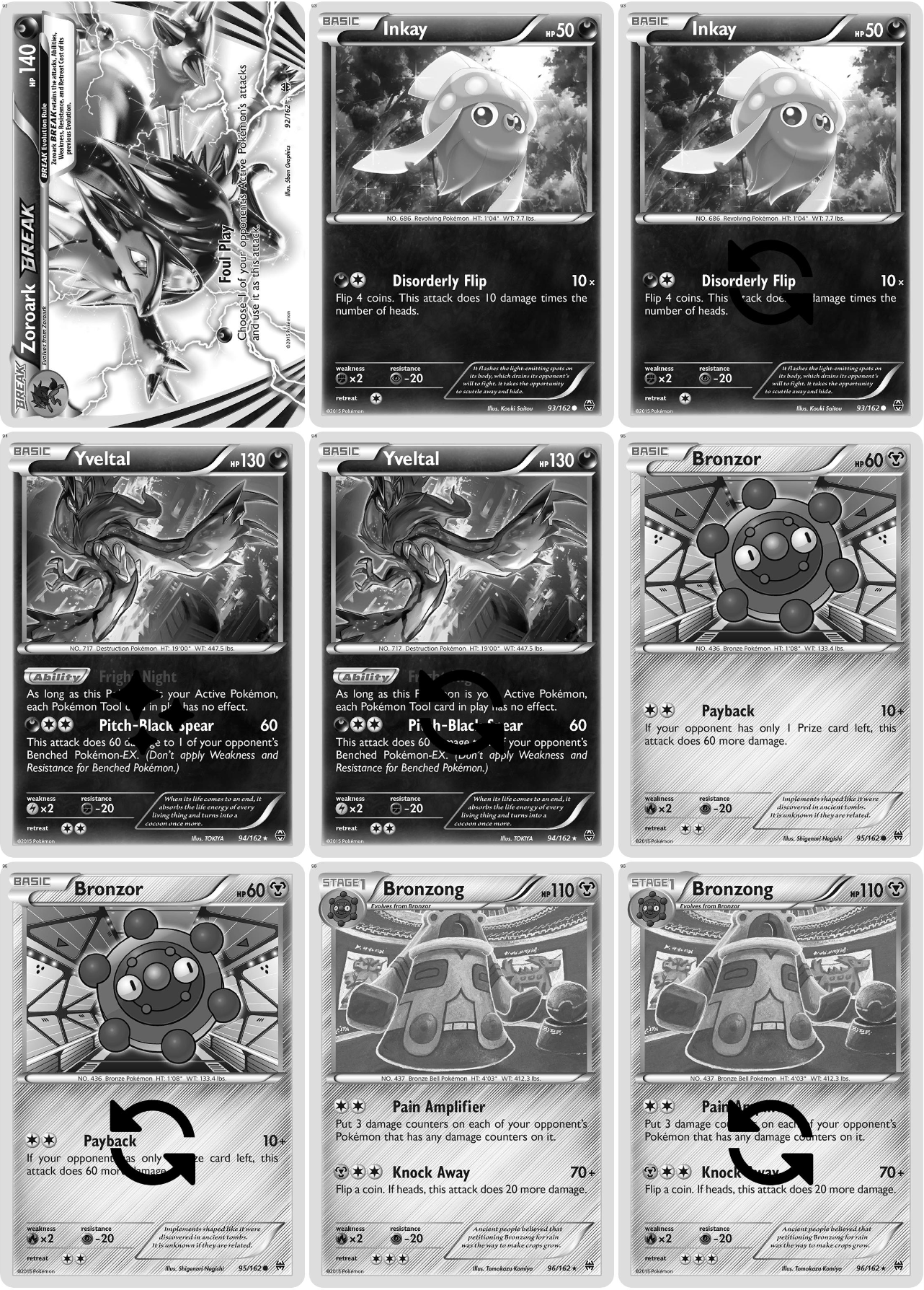 XY: BREAKthrough Printable Master and Complete Set Binder Placeholders + Checklist (Digital Download)