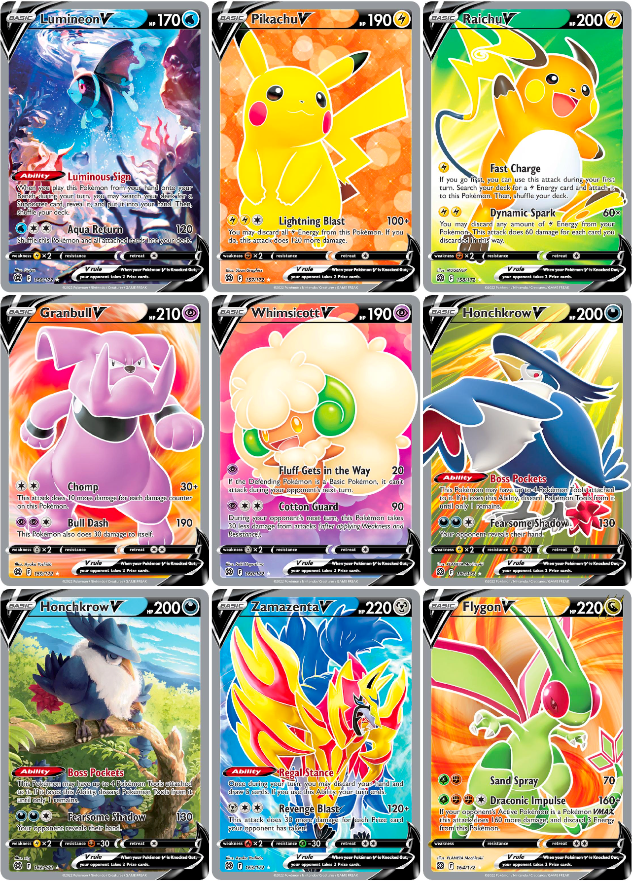 Sword & Shield: Brilliant Stars Printable Master and Complete Set Binder Placeholders + Checklist (Digital Download)