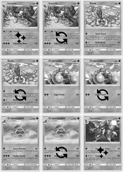 Sun & Moon: Burning Shadows Printable Master and Complete Set Binder Placeholders  + Checklist (Digital Download)