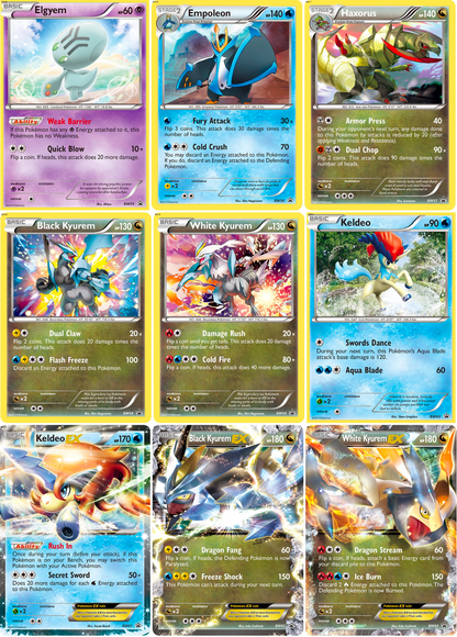 Black & White: Promos Printable Master Set Binder Placeholders + Checklist (Digital Download)