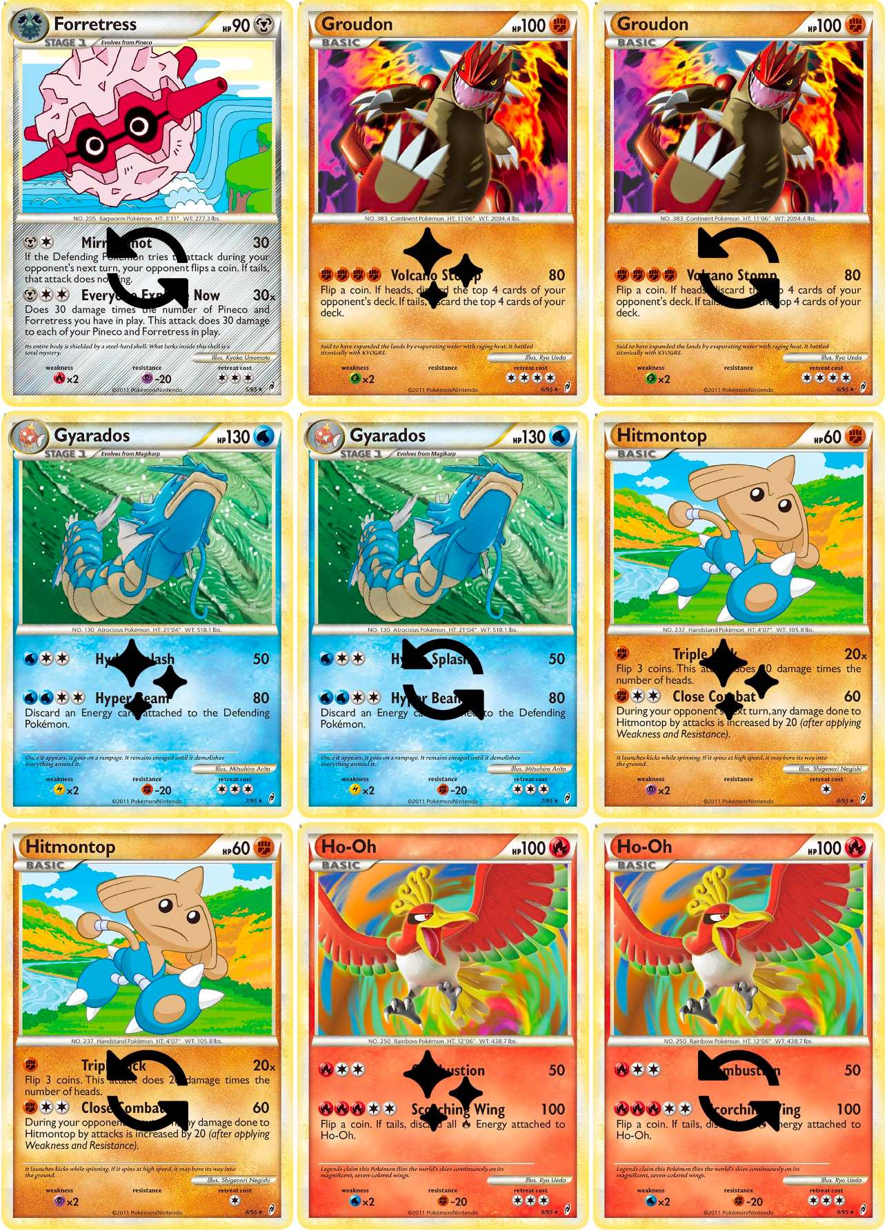 HeartGold & SoulSilver: Call of Legends Printable Master and Complete Set Binder Placeholders + Checklist (Digital Download)