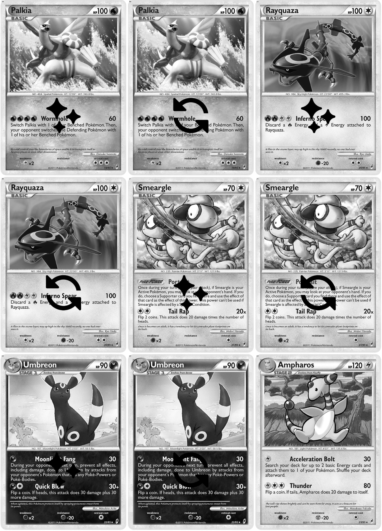 HeartGold & SoulSilver: Call of Legends Printable Master and Complete Set Binder Placeholders + Checklist (Digital Download)