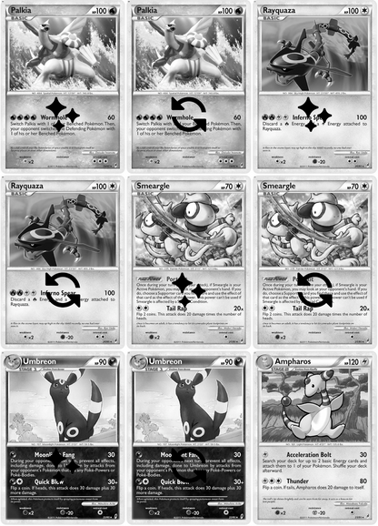 HeartGold & SoulSilver: Call of Legends Printable Master and Complete Set Binder Placeholders + Checklist (Digital Download)
