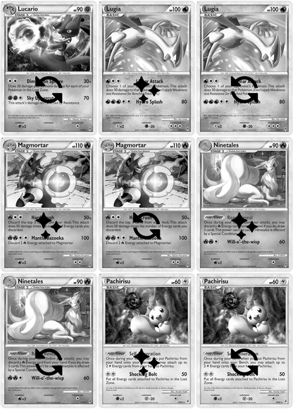 HeartGold & SoulSilver: Call of Legends Printable Master and Complete Set Binder Placeholders + Checklist (Digital Download)