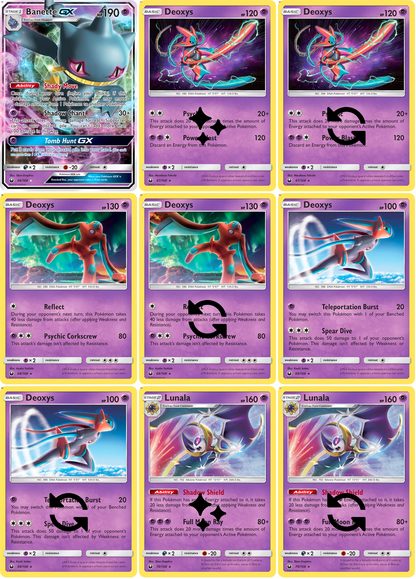 Sun & Moon: Celestial Storm Printable Master and Complete Set Binder Placeholders + Checklist (Digital Download)