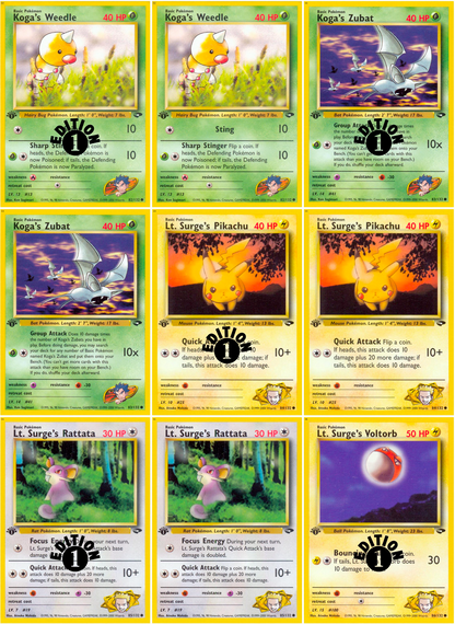 Gym: Challenge Printable Master and Complete Set Binder Placeholders + Checklist (Digital Download)