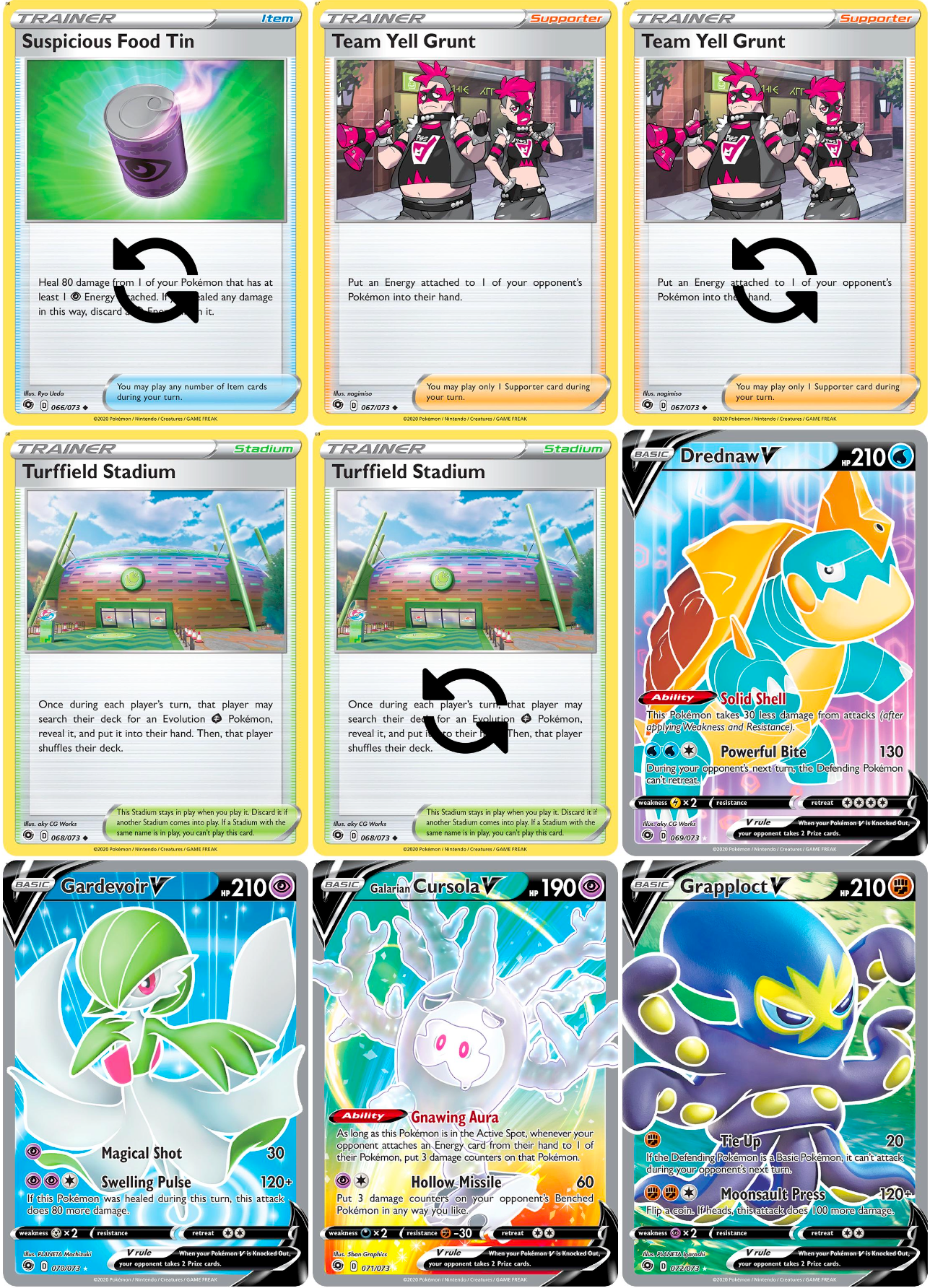 Sword & Shield: Champion's Path Printable Master and Complete Set Binder Placeholders + Checklist (Digital Download)