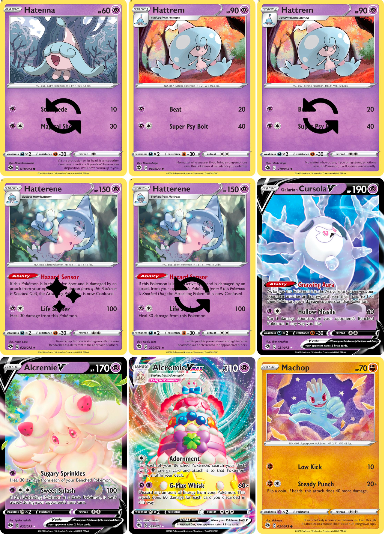 Sword & Shield: Champion's Path Printable Master and Complete Set Binder Placeholders + Checklist (Digital Download)