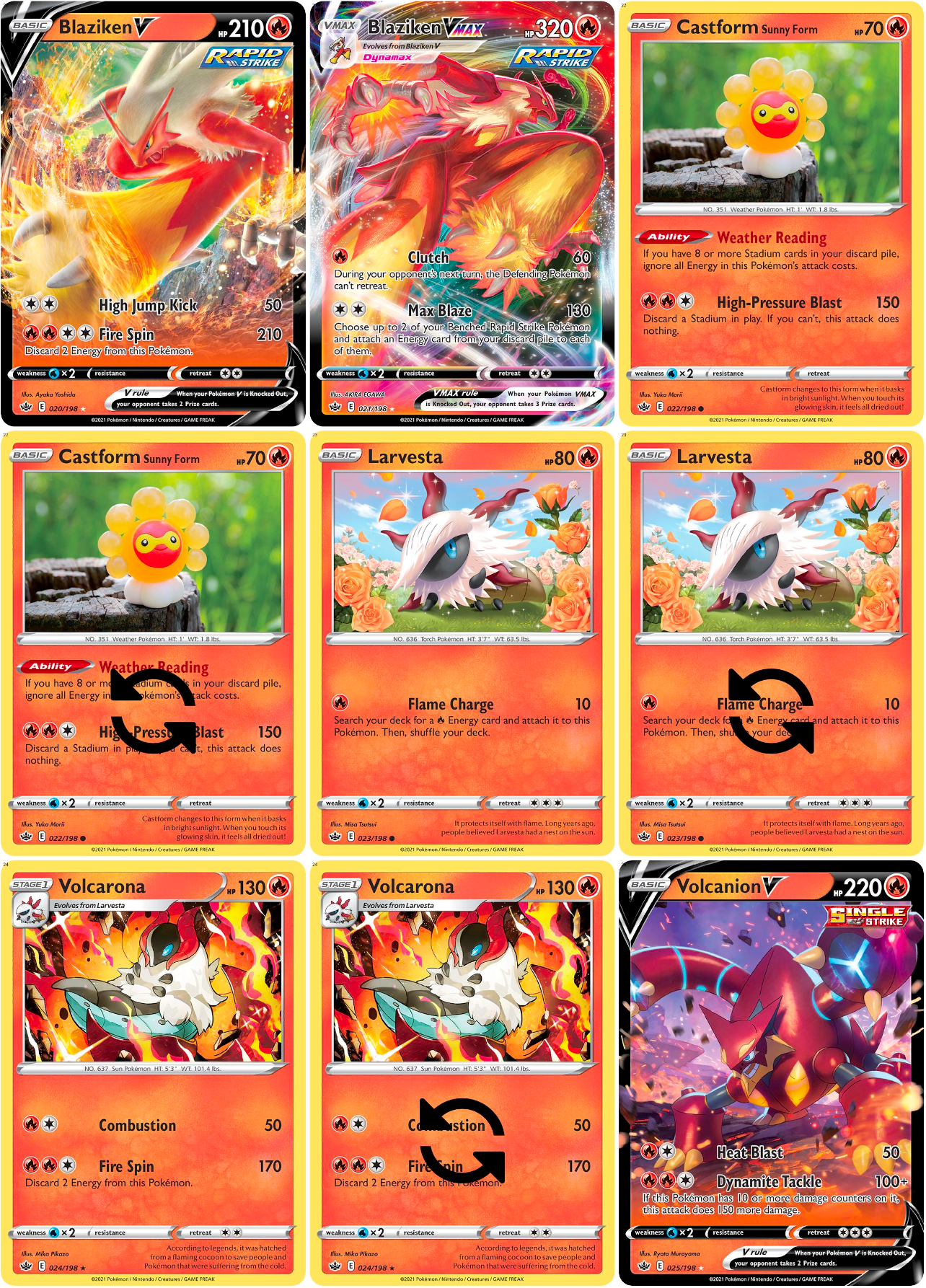 Sword & Shield: Chilling Reign Printable Master and Complete Set Binder Placeholders + Checklist (Digital Download)