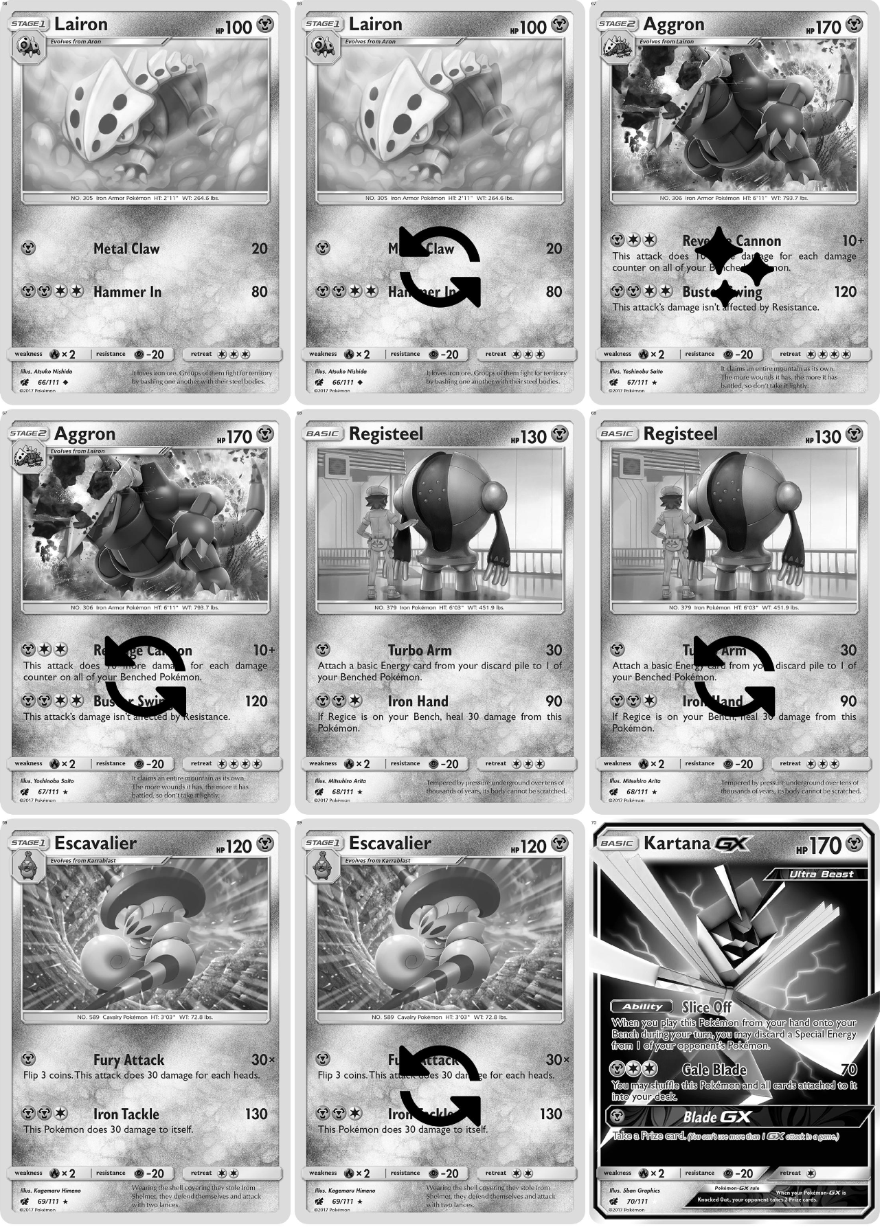 Sun & Moon: Crimson Invasion Printable Master Set Binder Placeholders + Checklist (Digital Download)