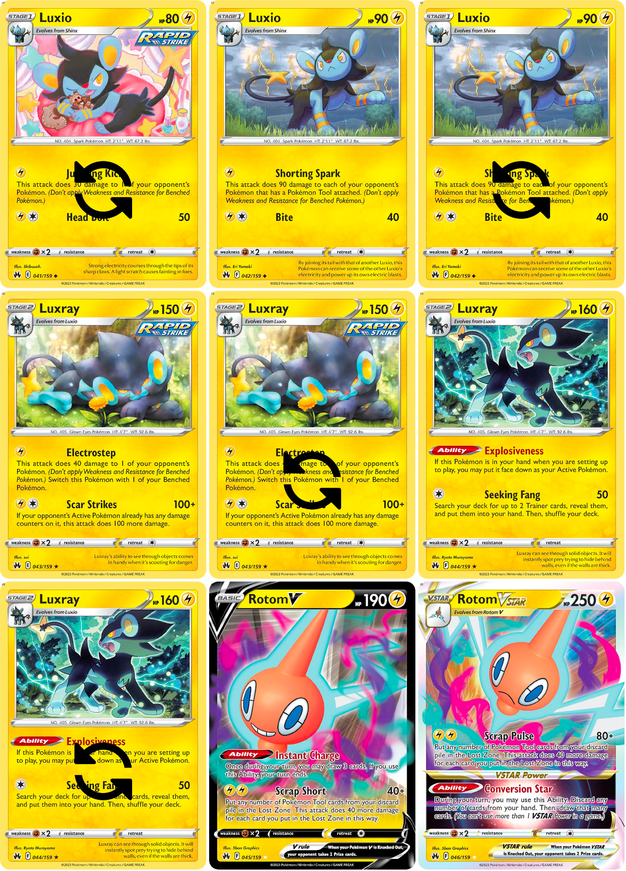 Sword & Shield: Crown Zenith Printable Master and Complete Set Binder Placeholders + Checklist (Digital Download)