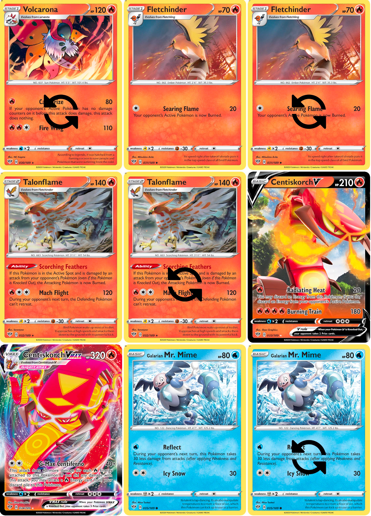 Sword & Shield: Darkness Ablaze Printable Master and Complete Set Binder Placeholders + Checklist (Digital Download)