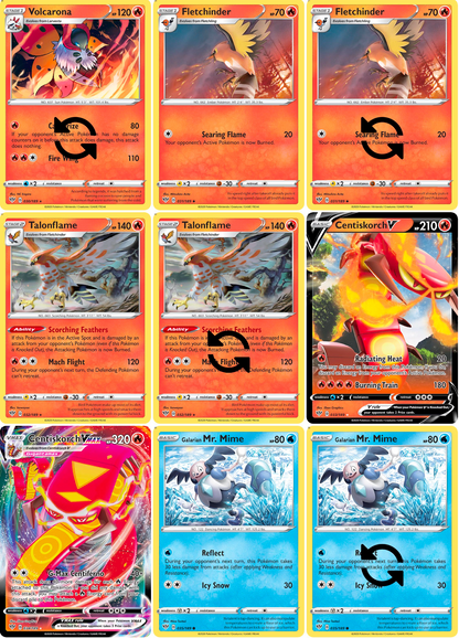 Sword & Shield: Darkness Ablaze Printable Master and Complete Set Binder Placeholders + Checklist (Digital Download)