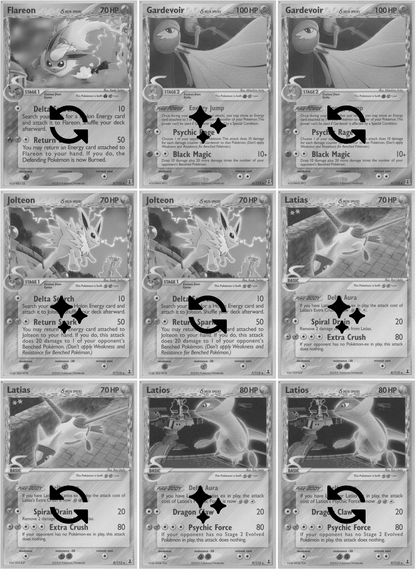 EX: Delta Species Printable Master and Complete Set Binder Placeholders + Checklist (Digital Download)