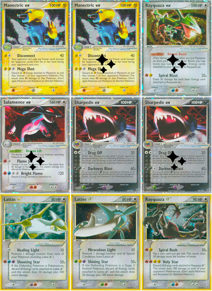 EX: Deoxys Printable Master and Complete Set Binder Placeholders + Checklist (Digital Download)