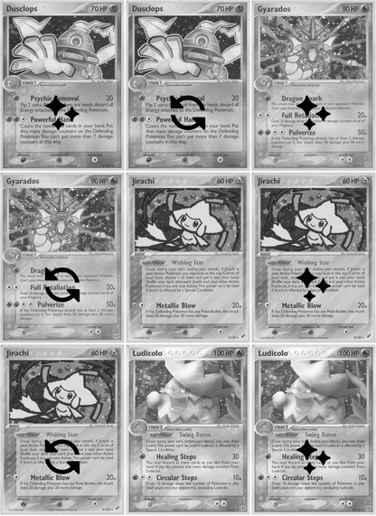 EX: Deoxys Printable Master and Complete Set Binder Placeholders + Checklist (Digital Download)