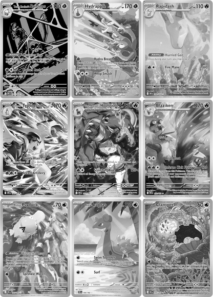 Scarlet & Violet: Destined Rivals Printable Master and Complete Set Binder Placeholders + Checklist (Digital Download)