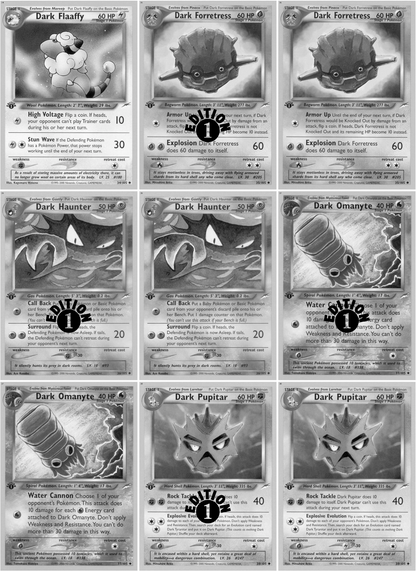 Neo: Destiny Printable Master and Complete Set Binder Placeholders + Checklist (Digital Download)