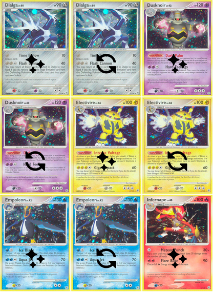 Diamond & Pearl: Base Set Printable Master and Complete Set Binder Placeholders + Checklist (Digital Download)