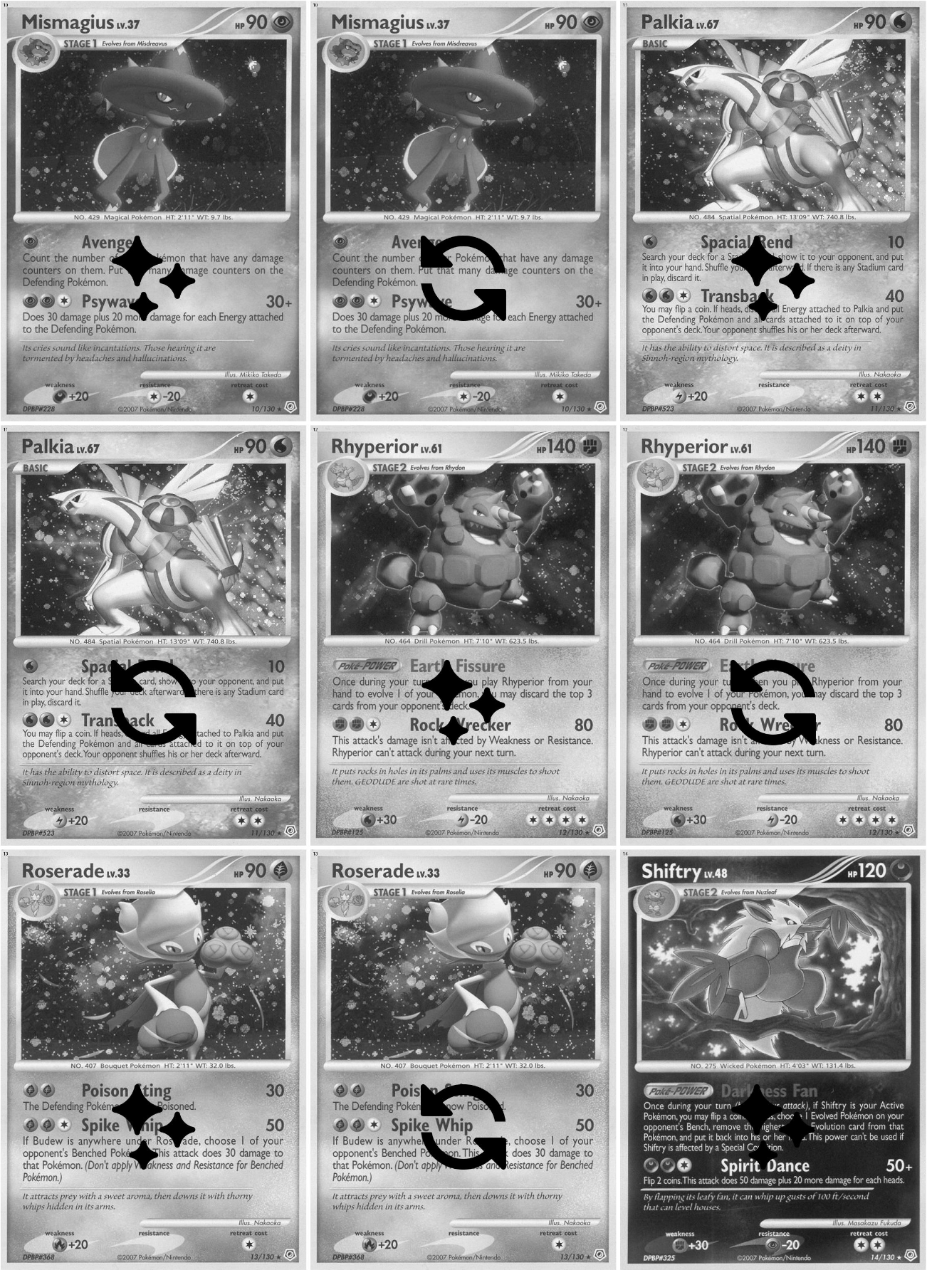 Diamond & Pearl: Base Set Printable Master and Complete Set Binder Placeholders + Checklist (Digital Download)