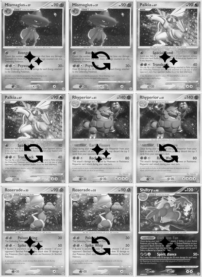 Diamond & Pearl: Base Set Printable Master and Complete Set Binder Placeholders + Checklist (Digital Download)