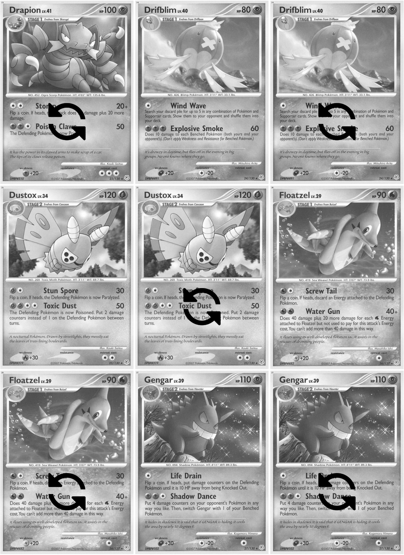 Diamond & Pearl: Base Set Printable Master and Complete Set Binder Placeholders + Checklist (Digital Download)