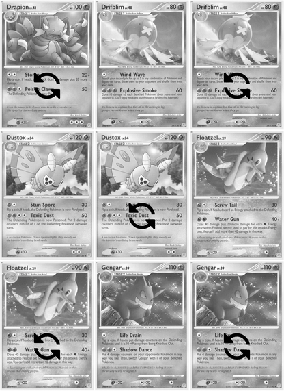 Diamond & Pearl: Base Set Printable Master and Complete Set Binder Placeholders + Checklist (Digital Download)