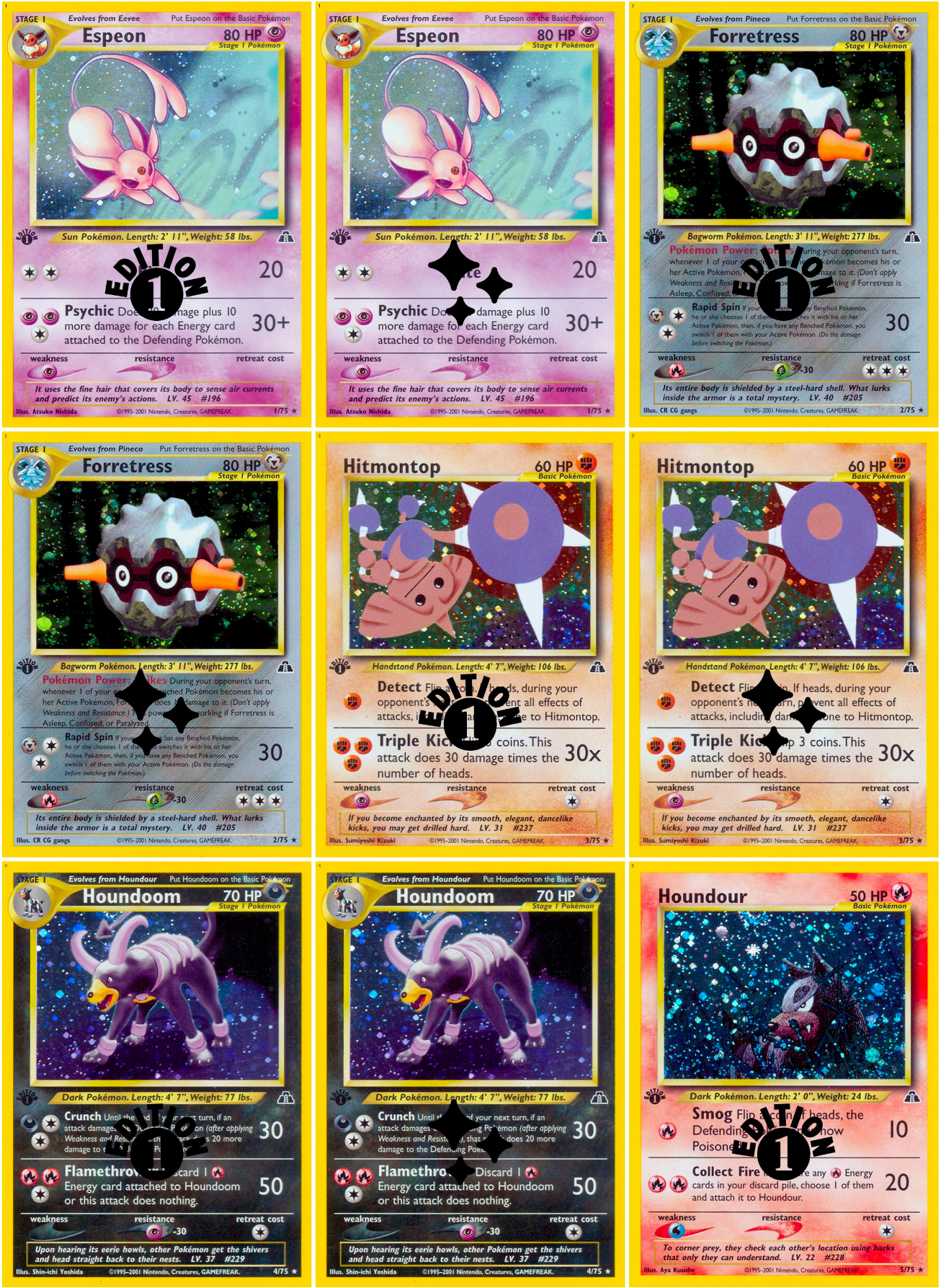 Neo: Discovery Printable Master and Complete Set Binder Placeholders + Checklist (Digital Download)