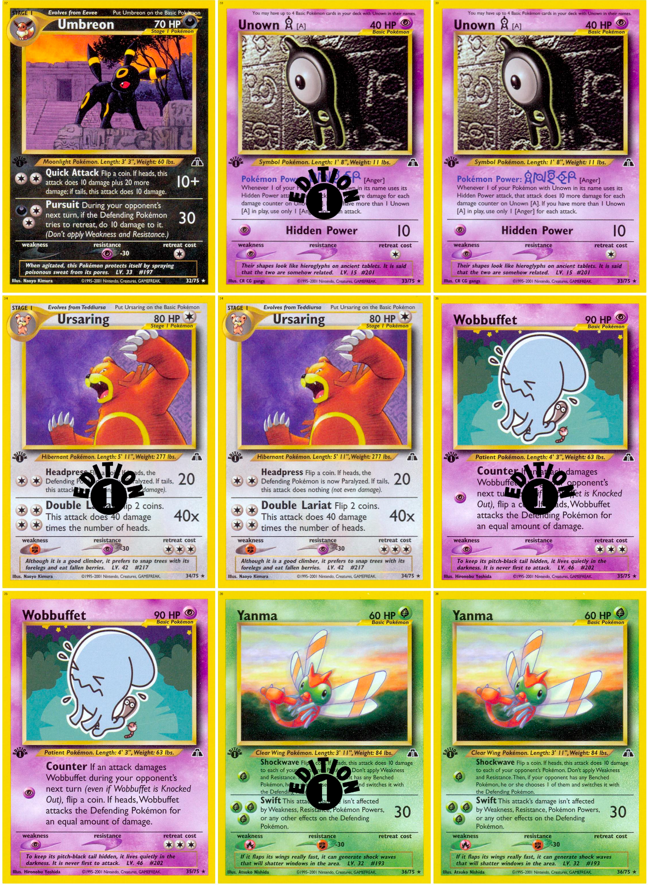 Neo: Discovery Printable Master and Complete Set Binder Placeholders + Checklist (Digital Download)