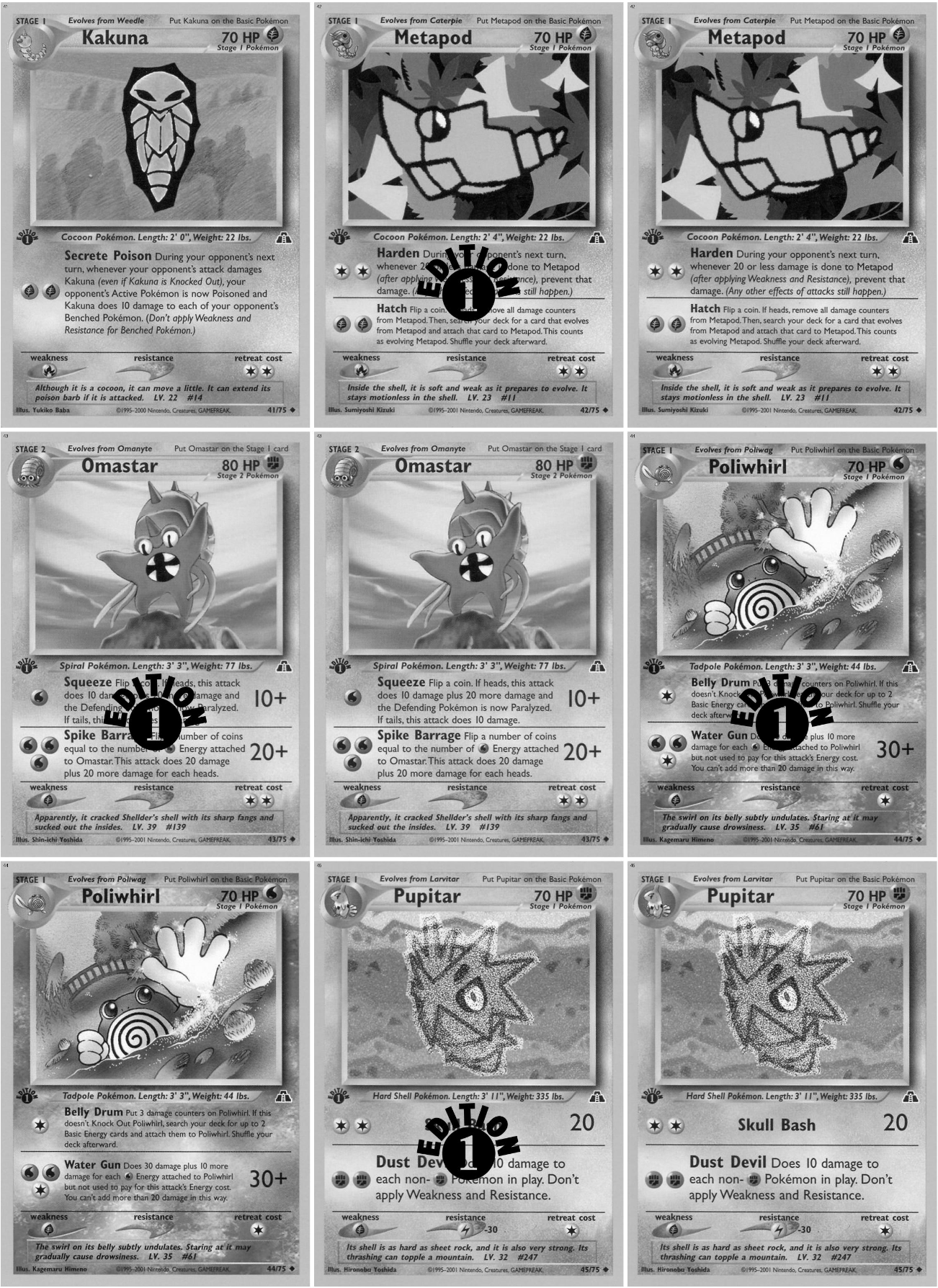 Neo: Discovery Printable Master and Complete Set Binder Placeholders + Checklist (Digital Download)