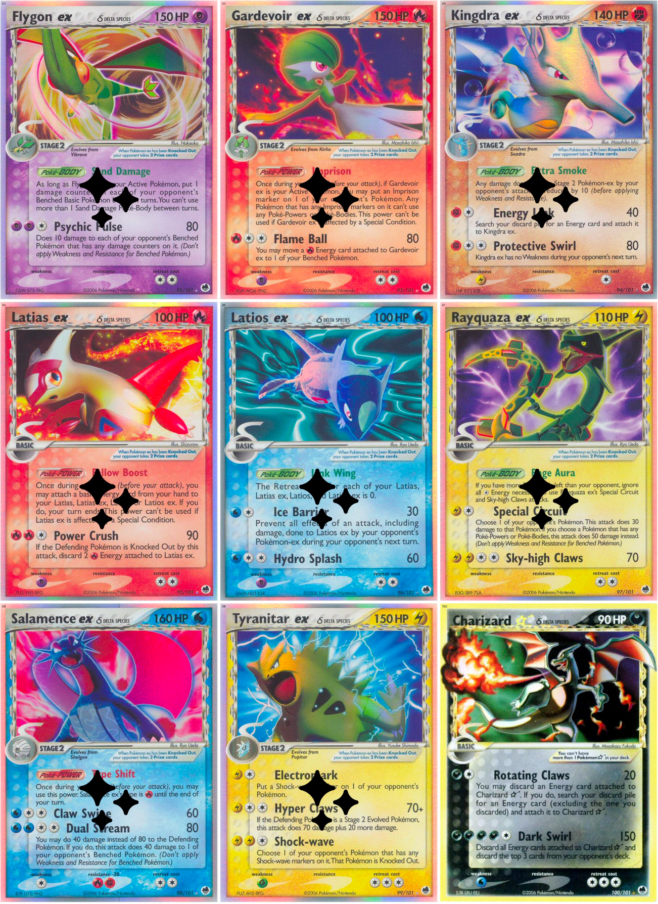 EX: Dragon Frontiers Printable Master and Complete Set Binder Placeholders + Checklist (Digital Download)