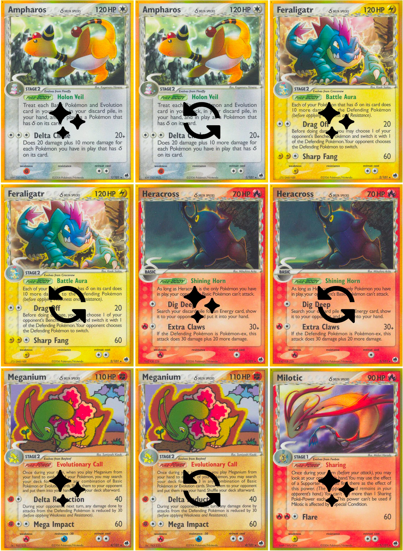 EX: Dragon Frontiers Printable Master and Complete Set Binder Placeholders + Checklist (Digital Download)