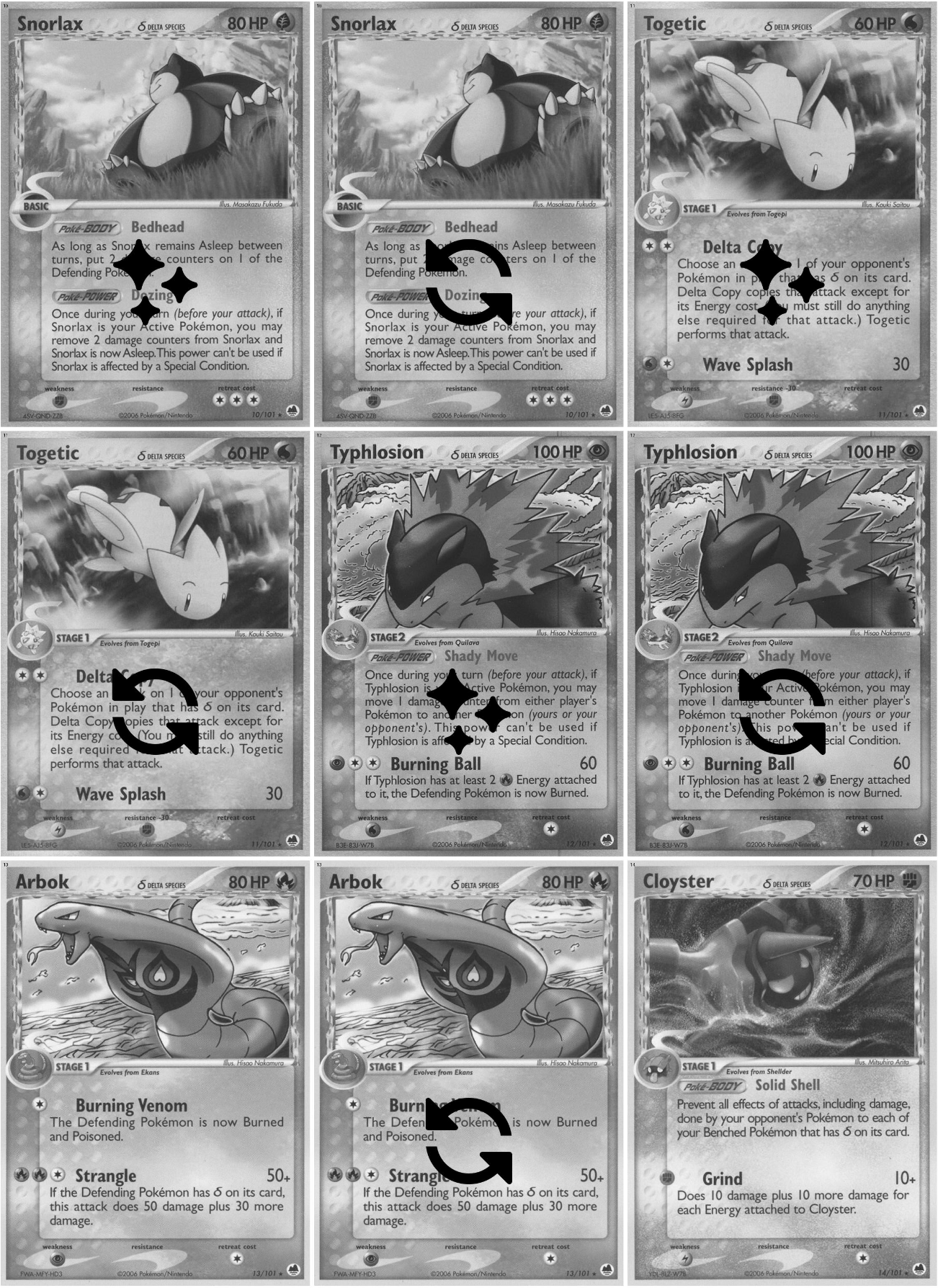 EX: Dragon Frontiers Printable Master and Complete Set Binder Placeholders + Checklist (Digital Download)