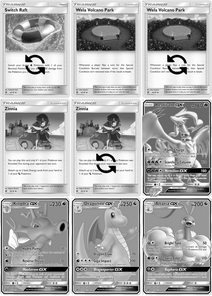 Sun & Moon: Dragon Majesty Printable Master and Complete Set Binder Placeholders + Checklist (Digital Download)