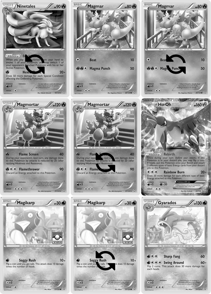 Black & White: Dragons Exalted Printable Master and Complete Set Binder Placeholders + Checklist (Digital Download)