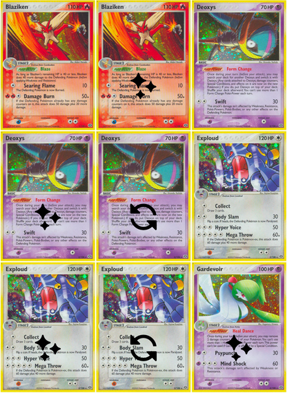 EX: Emerald Printable Master and Complete Set Binder Placeholders + Checklist (Digital Download)