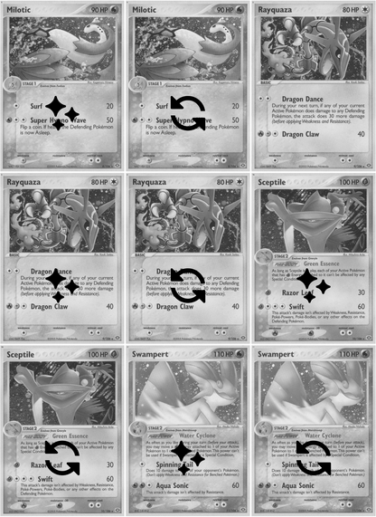 EX: Emerald Printable Master and Complete Set Binder Placeholders + Checklist (Digital Download)