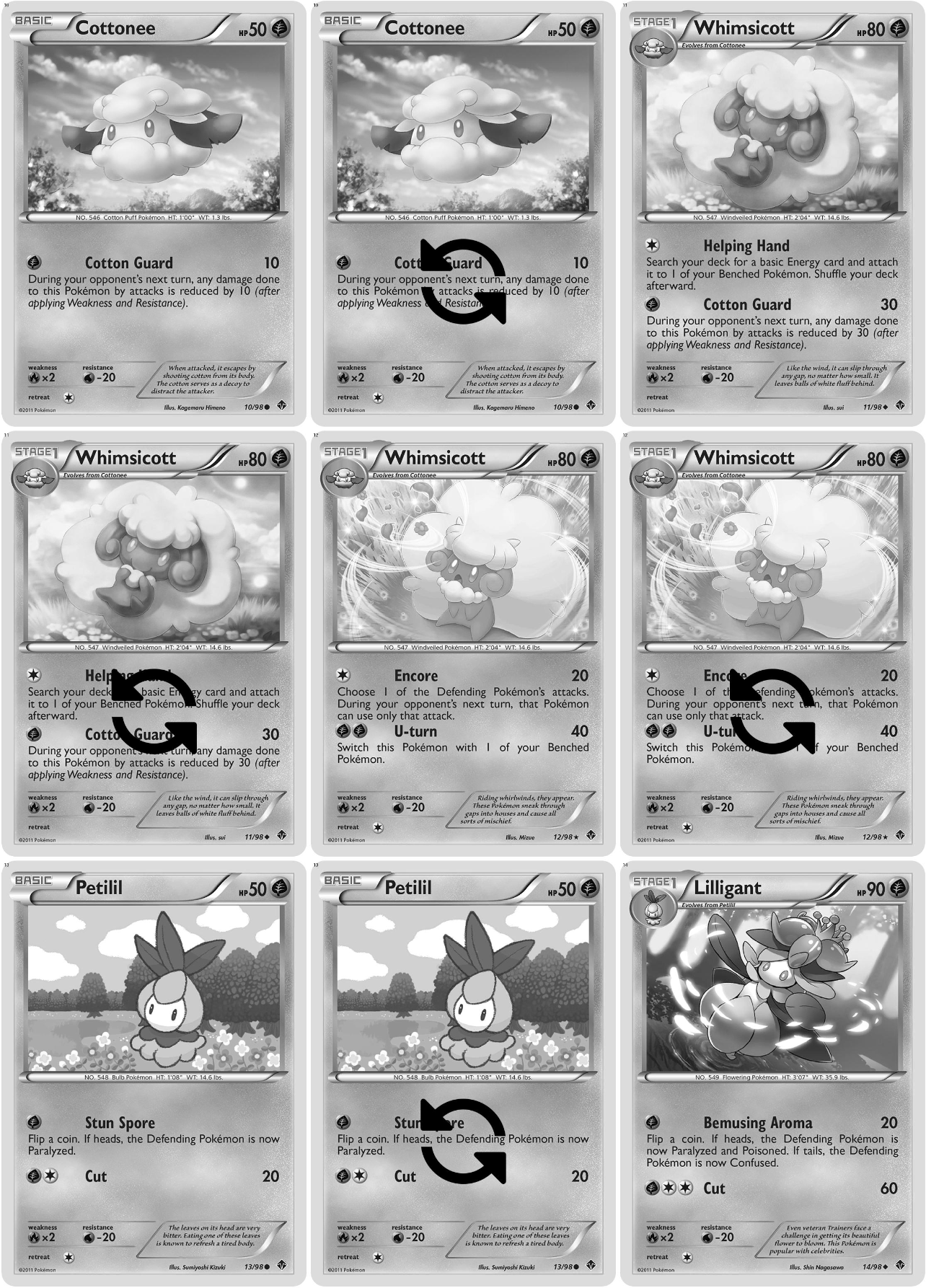 Black & White: Emerging Powers Printable Master and Complete Set Binder Placeholders + Checklist (Digital Download)