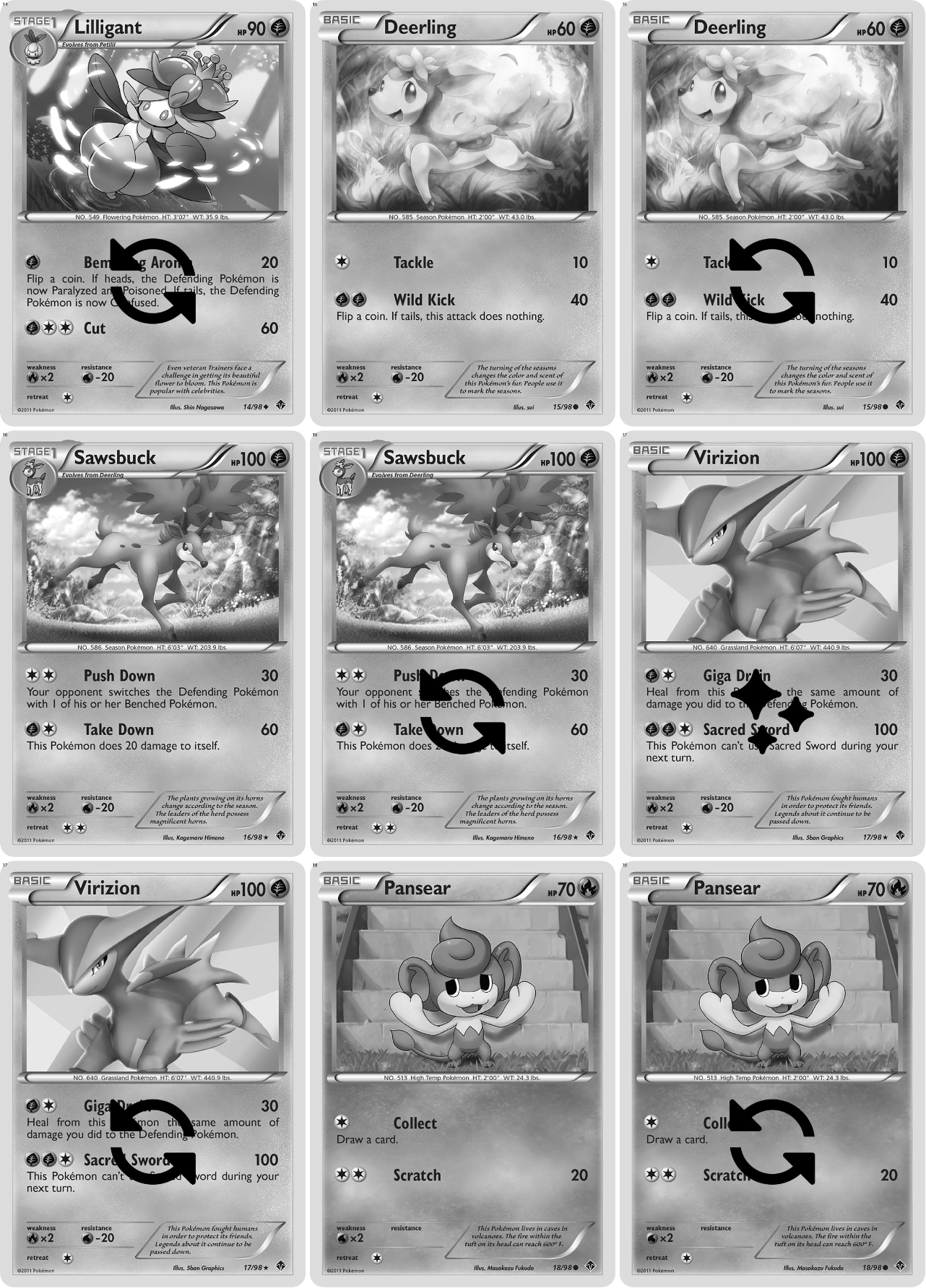 Black & White: Emerging Powers Printable Master and Complete Set Binder Placeholders + Checklist (Digital Download)