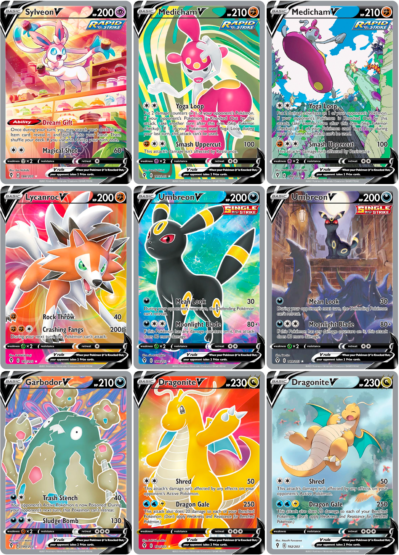 Sword & Shield: Evolving Skies Printable Master and Complete Set Binder Placeholders + Checklist (Digital Download)