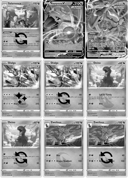 Sword & Shield: Evolving Skies Printable Master and Complete Set Binder Placeholders + Checklist (Digital Download)