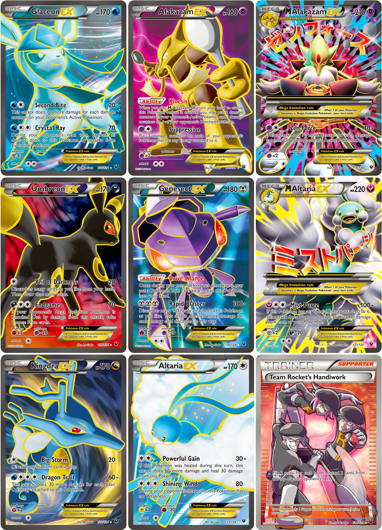 XY: Fates Collide Printable Master and Complete Set Binder Placeholders + Checklist (Digital Download)