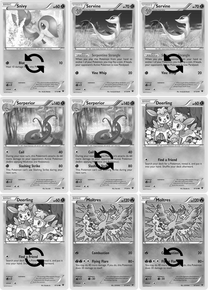 XY: Fates Collide Printable Master and Complete Set Binder Placeholders + Checklist (Digital Download)