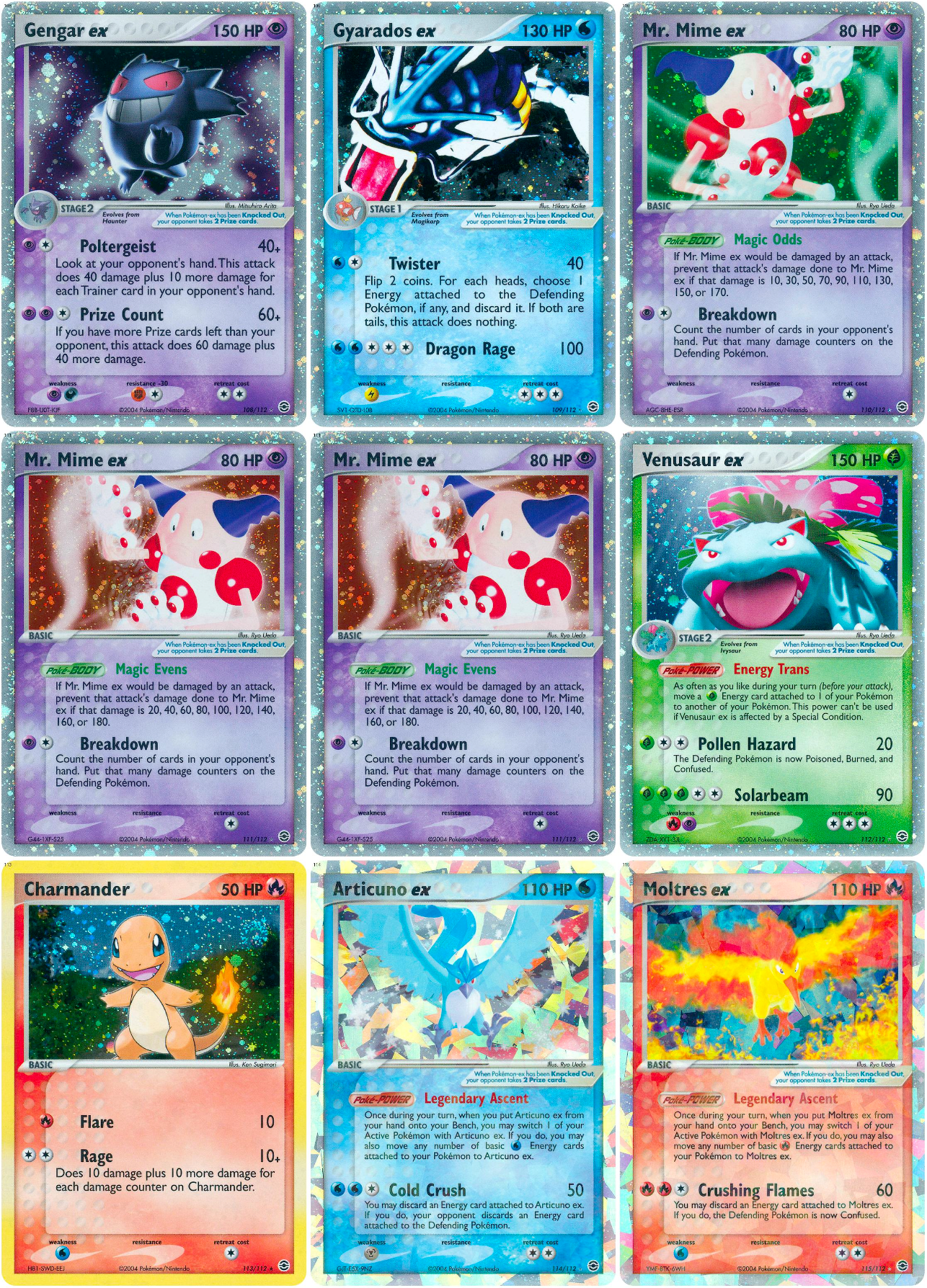 EX: FireRed & LeafGreen Printable Master and Complete Set Binder Placeholders + Checklist (Digital Download)