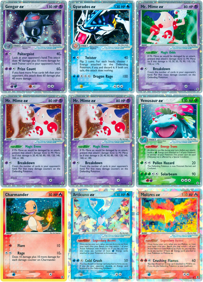 EX: FireRed & LeafGreen Printable Master and Complete Set Binder Placeholders + Checklist (Digital Download)